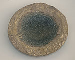 Plate with rough natural edge